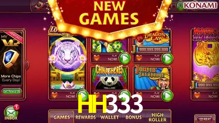 HH333 bônus — painel de promoções no aplicativo
